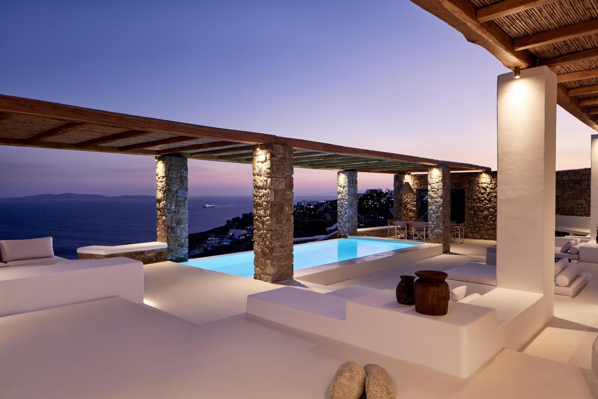 Villa La Piscine Mykonos Houlakia  Eksteriør billede